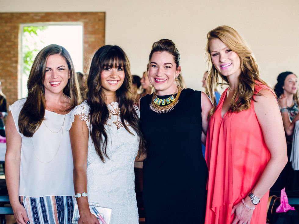 Kristyn Cervin, Catherine Lowe, Dyan Kethley, polish fashion show