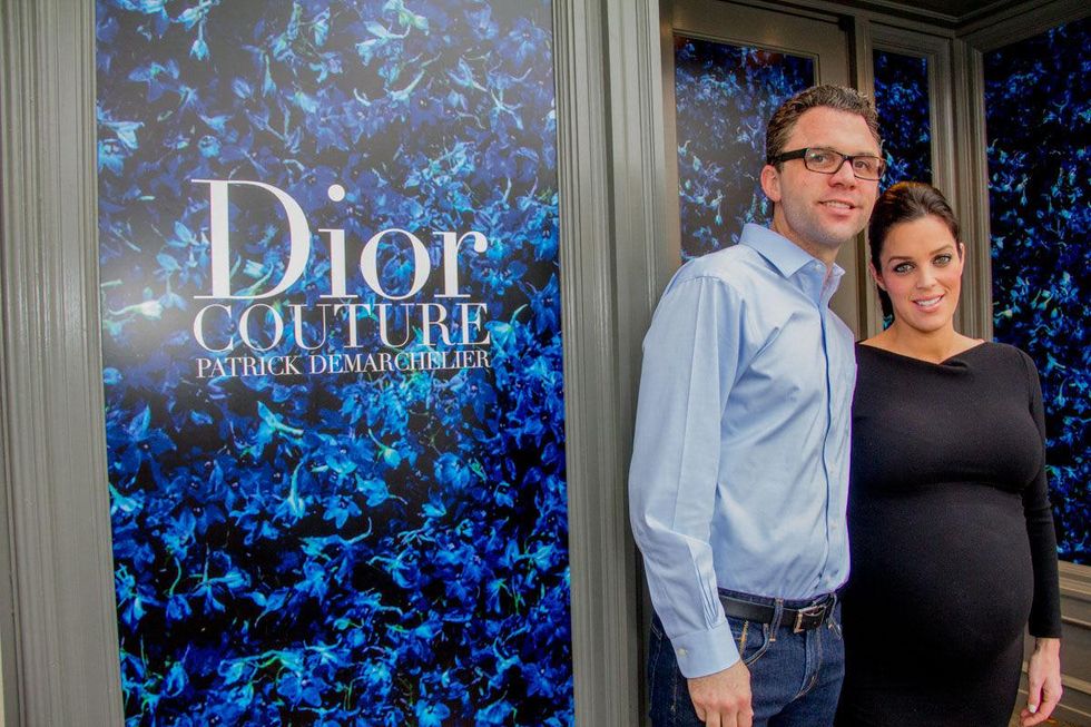 Kyle Bowen, Becky Bowen at Dior Exhibition