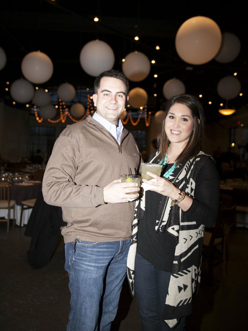 Kyle Logan and Christina Chapa at Tequila Appreciation Society