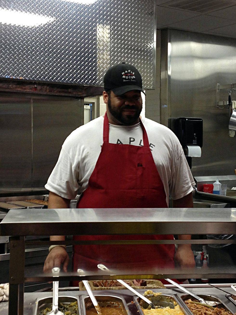 Kyle Thornton at Slow Bone restaurant in Dallas