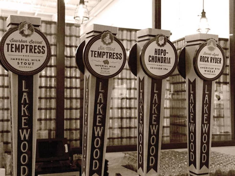 Lakewood Brewing Company taps