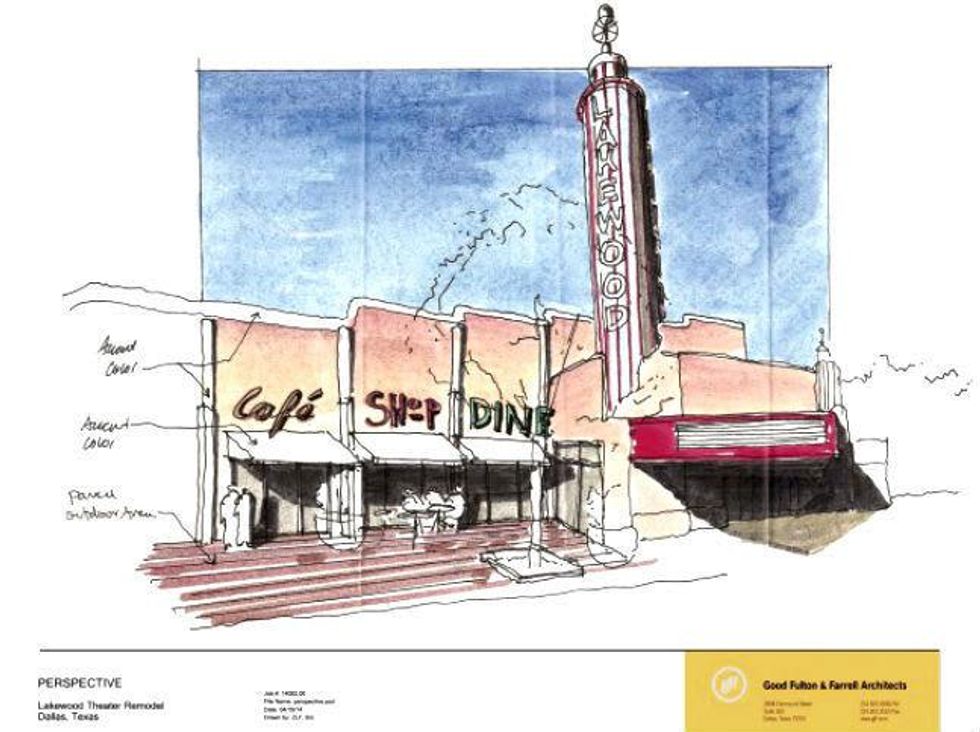 Lakewood Theater rendering
