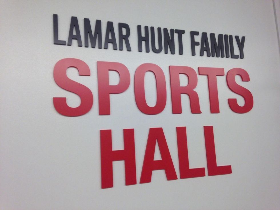 Lamar Hunt Family Sports Hall at Perot Museum of Nature and Science