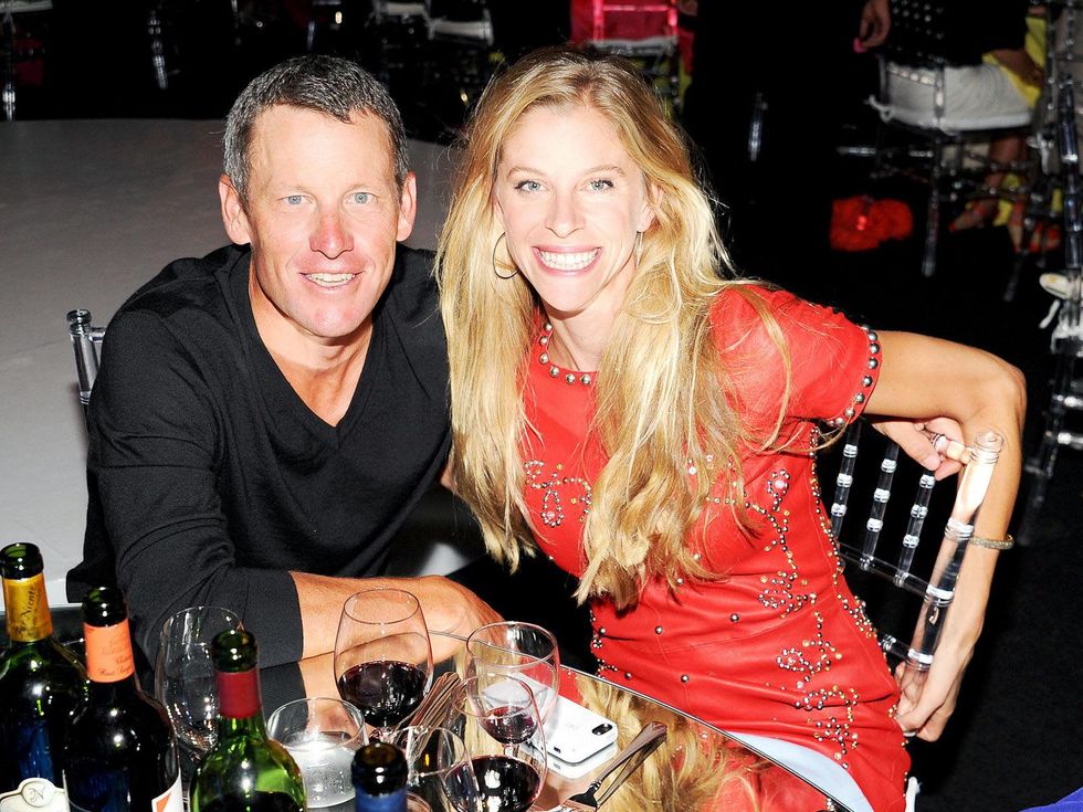 Lance Armstrong, Anna Hansen at Aspen Art Museum