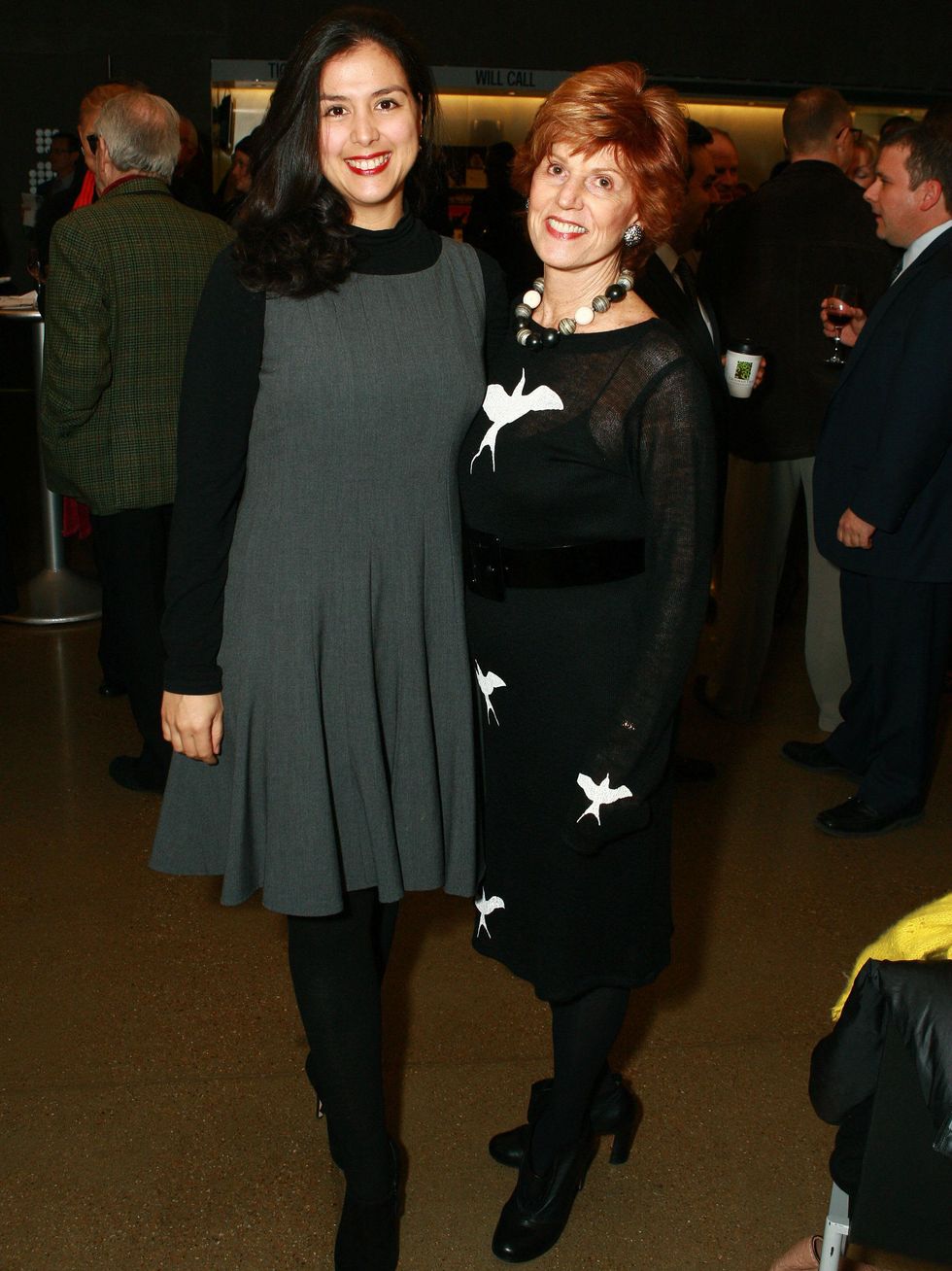 Laura Harrison and Donna Wilhelm, taca award presentation