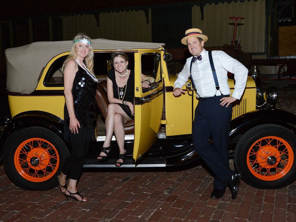 Laura May, Leigh Parks, Eric Telzrow, history with a twist