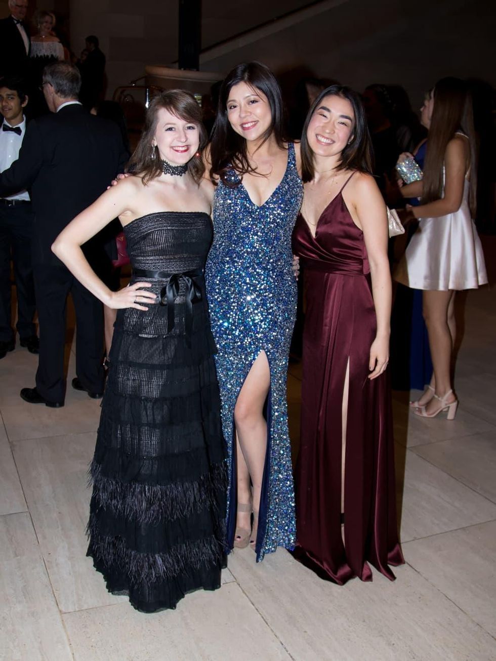 Lauren Densinger, Florence Wang, Niki Fukada