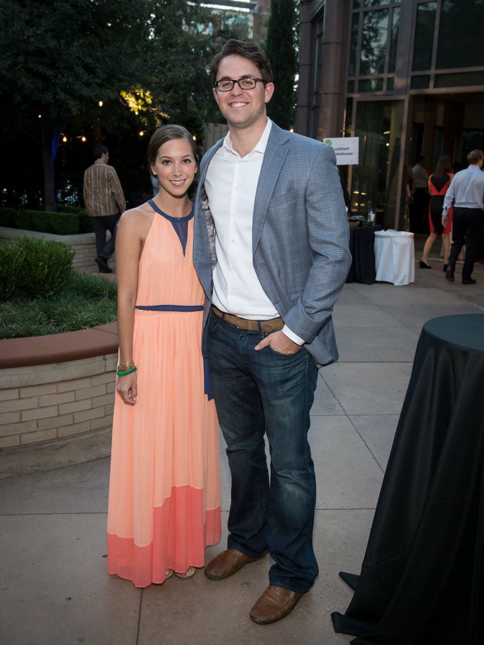 Lauren Lapeyre, Quint Brown at Bubbly Q