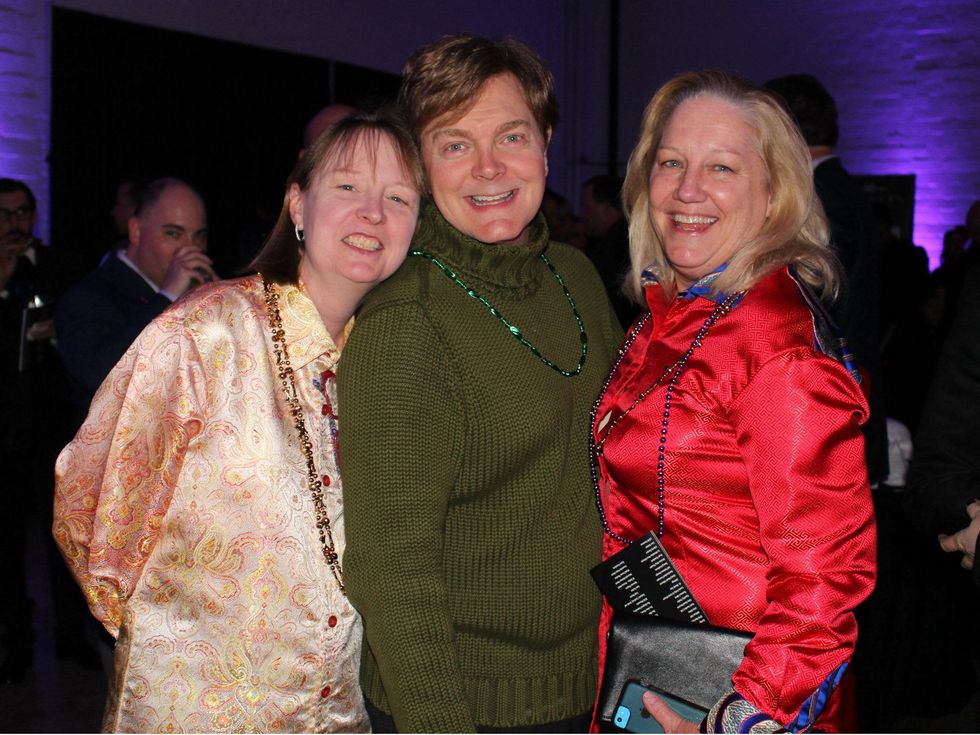 Laurie Foley, Robert Emery, Linda G. Moore at Toast to Life 2015