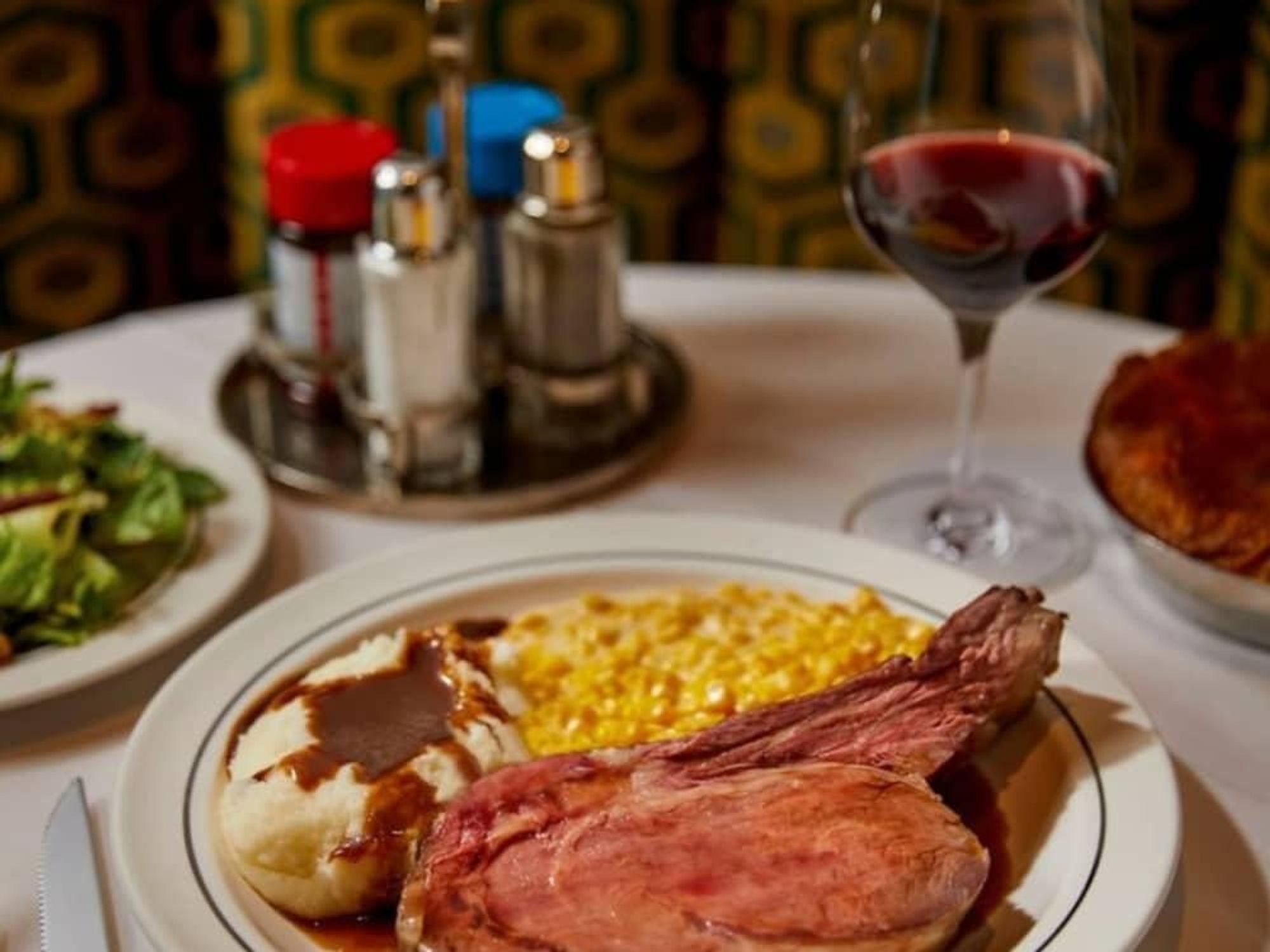 Lawry's Prime Rib wine dinner