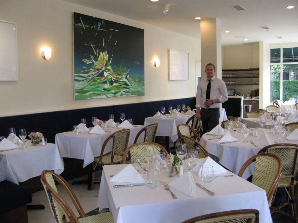 Le Bilboquet, dining room