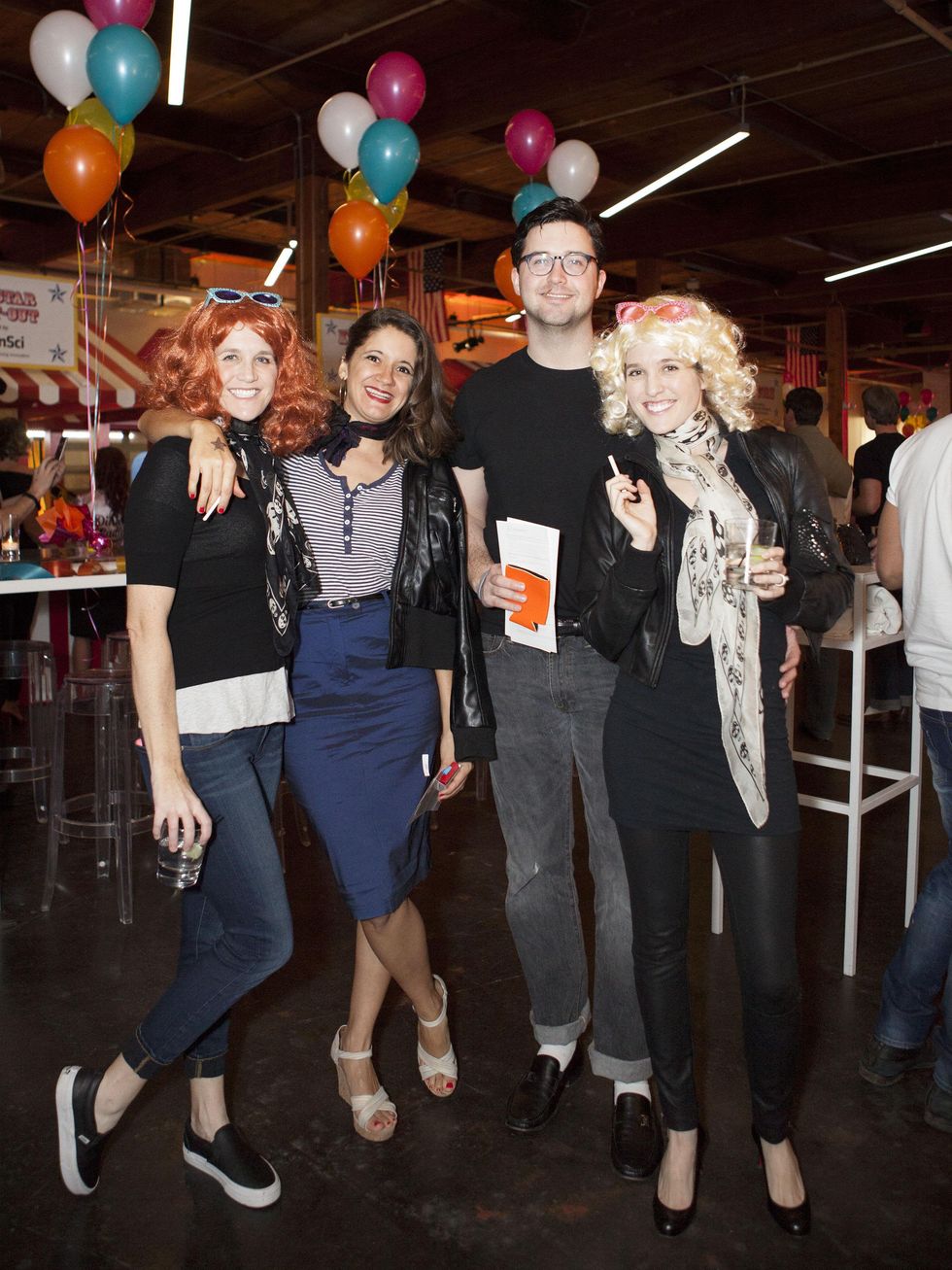 Leah Ewing, Jessica Shortall, Will Hardy, Molly Hardy, Birthday Party Projet Turns Three