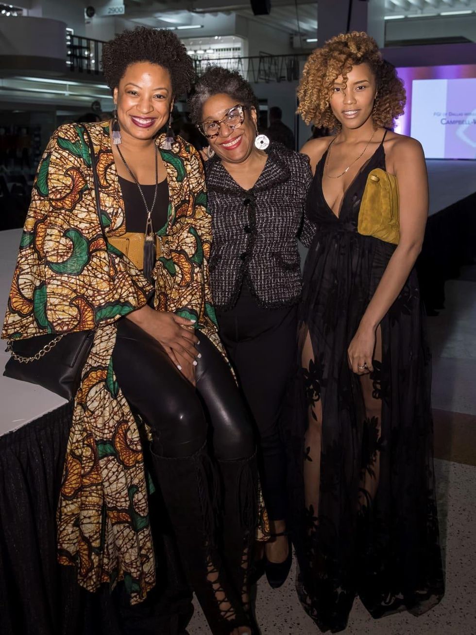 Leah Frazier, Marion Marshall and Ashtin Ellis