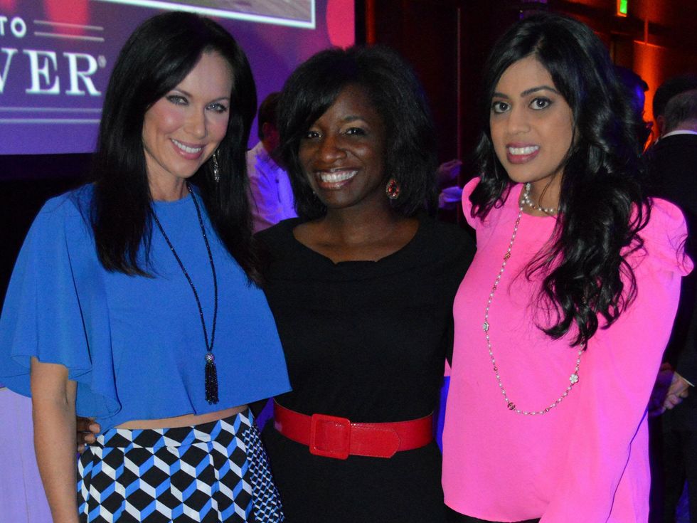 LeeAnne Locken,Cheryl Roseborough, Yasmeen Tadia, Renaissance Hotel Opening
