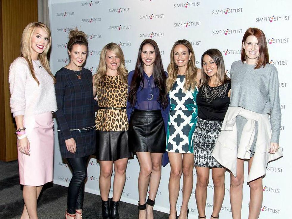 Leigh Ann, Courtney Kerr, Rachel Roberts, Raya Ramsey, Catt Sadler, Sarah Boyd, Amber Venz at Simply Stylist