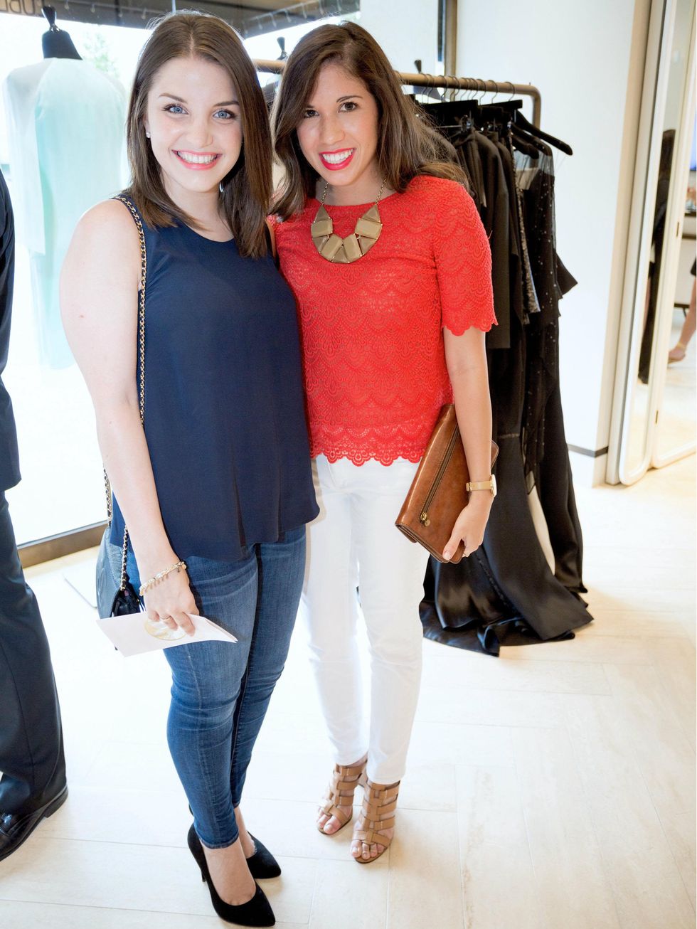 Leigh Foith Jenna Street, Circle Seven Five launch party