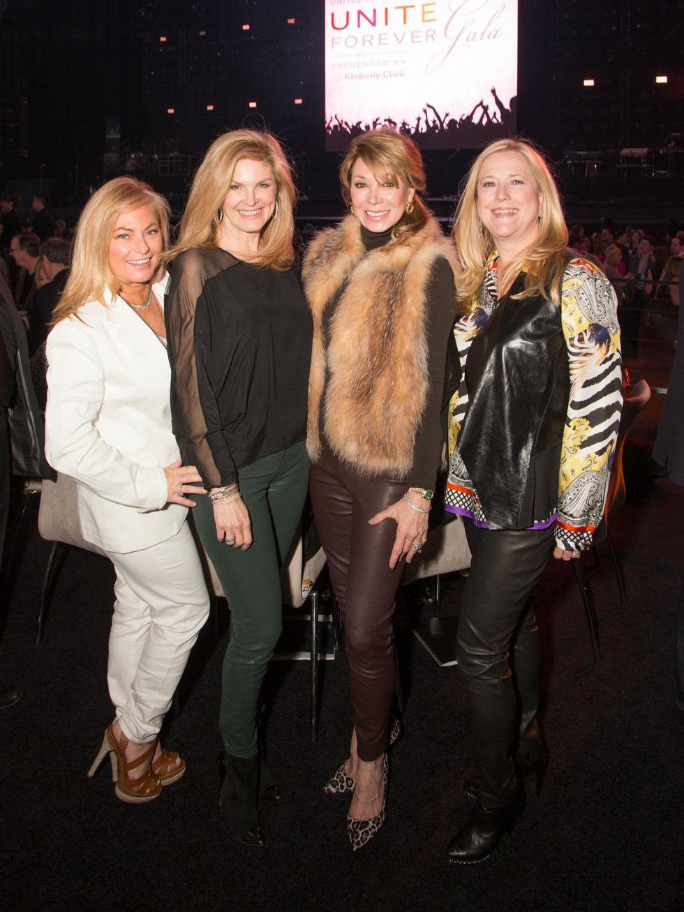 Leisa Street, Tanya Foster, Olivia Kearney, Gina Betts, Unite Forever Gala