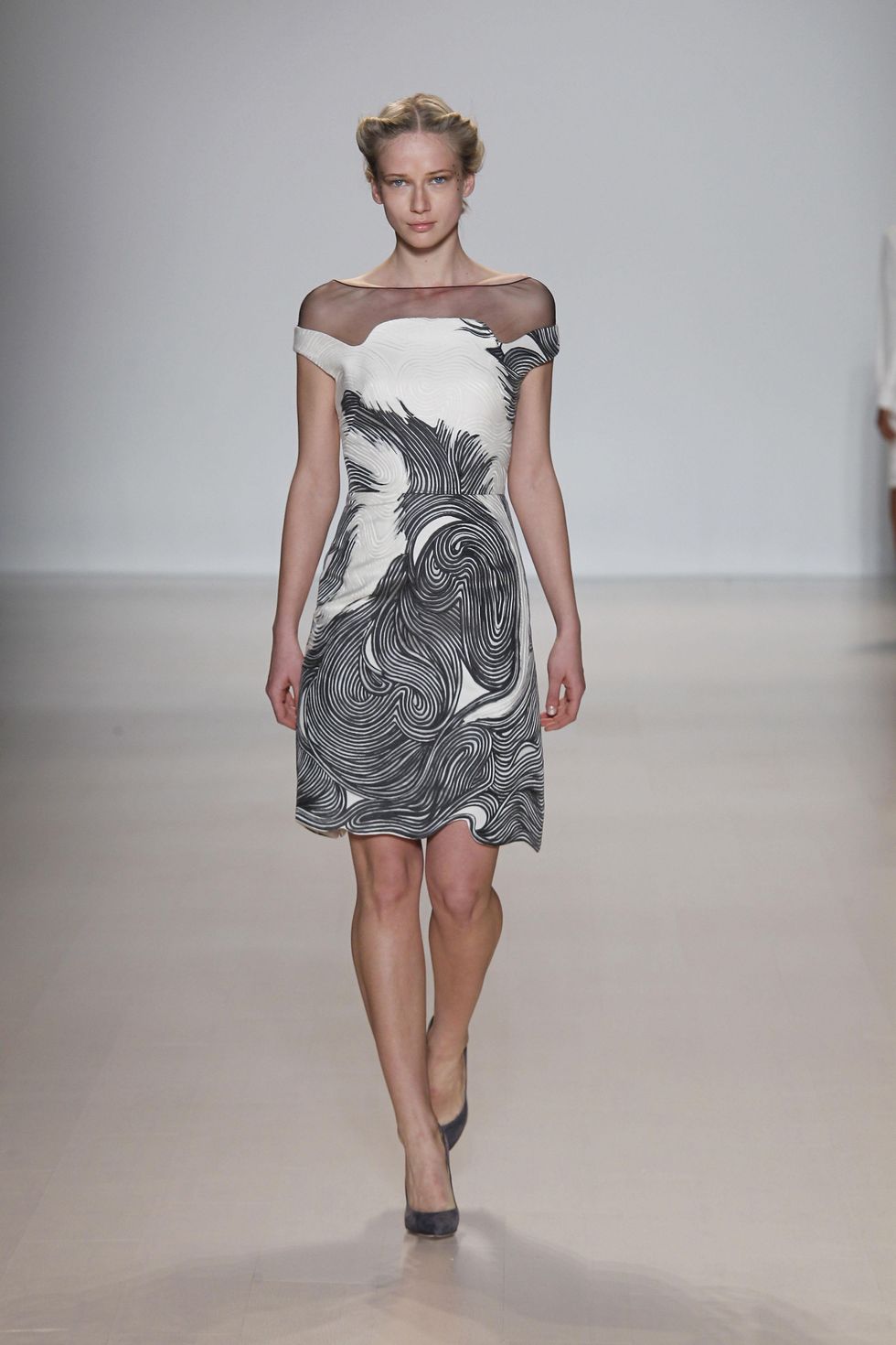 Lela Rose look 19 fall 2014 collection