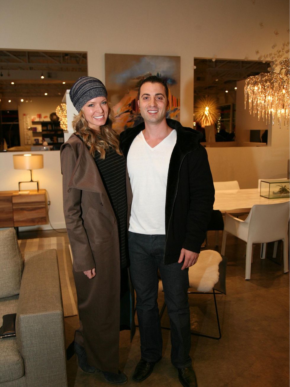 Lelsey Heaton, John Khoury, No Tie Kickoff