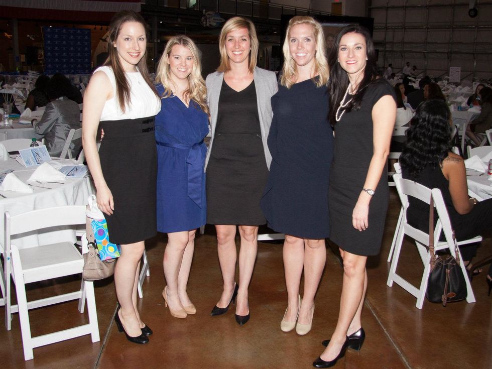 Lenna Laskey, Brooke Feachen, Sara Cockburn, Kristen Carter and Ashley Norton, boy and girl club, tops