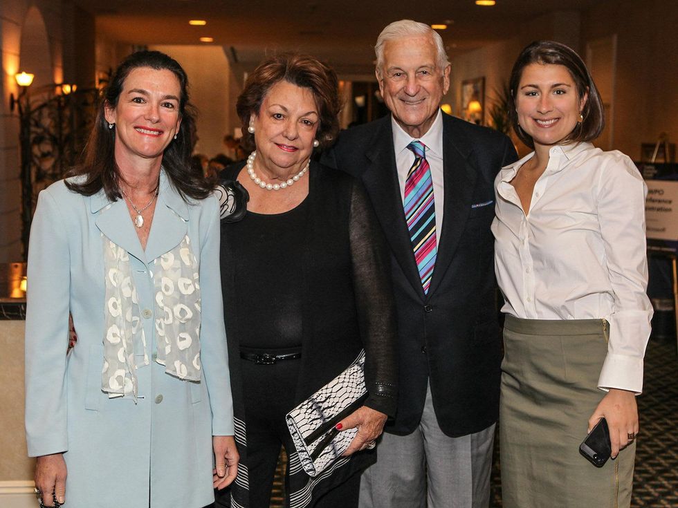 Leslie Diers, Cynthia Melnick, Lester Melnick, Claire Albert, National Day of Prayer Luncheon