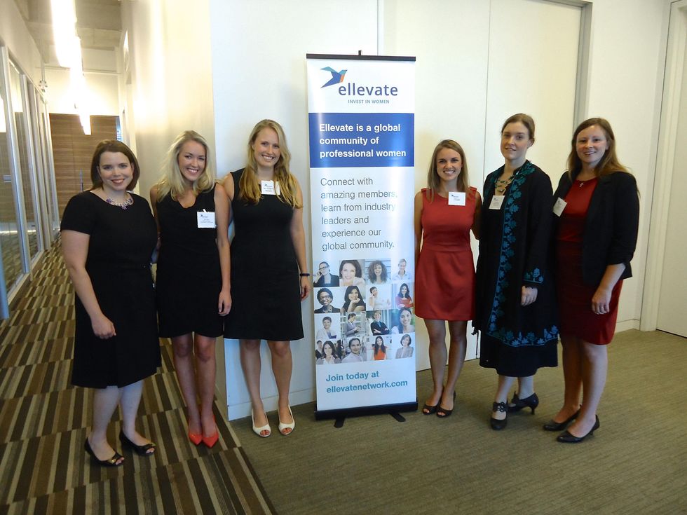 Leslie Parks, Kallie Morris, Ann Montgomery, Brittany Brown, Kate Eberhardt, Jen Harper, ellevate dallas