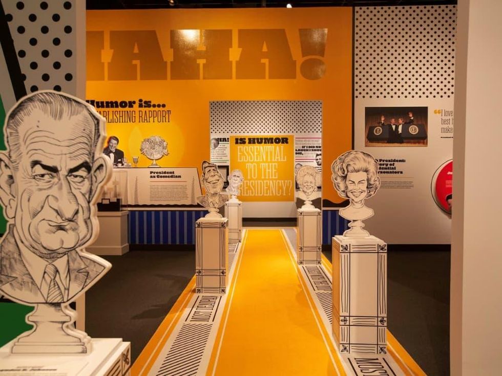 Liberty & Laughter exhibit