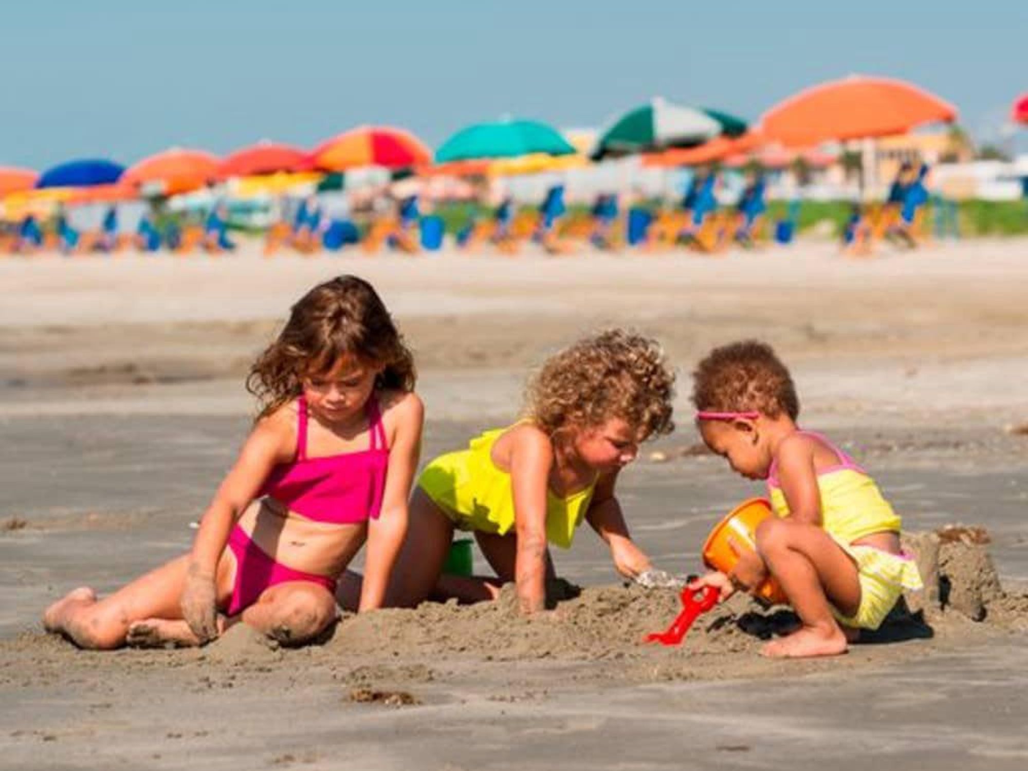 Life's a beach on Galveston Island.