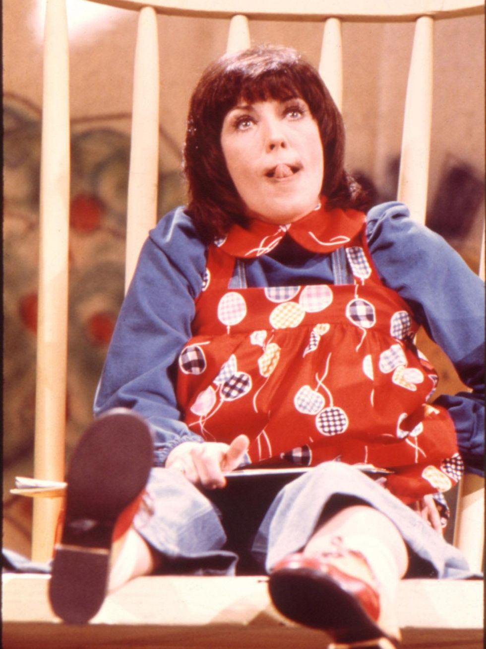 Lily Tomlin, Laugh Inn, Edith Ann, rocking chair