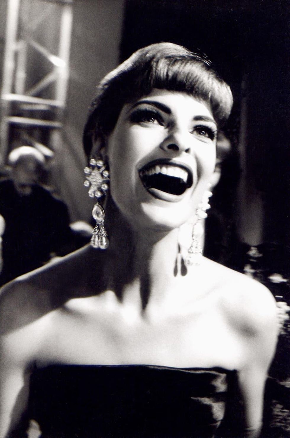 Linda Evangelista, Valentino, Paris, 1991 \u00a9 Donna DeMari