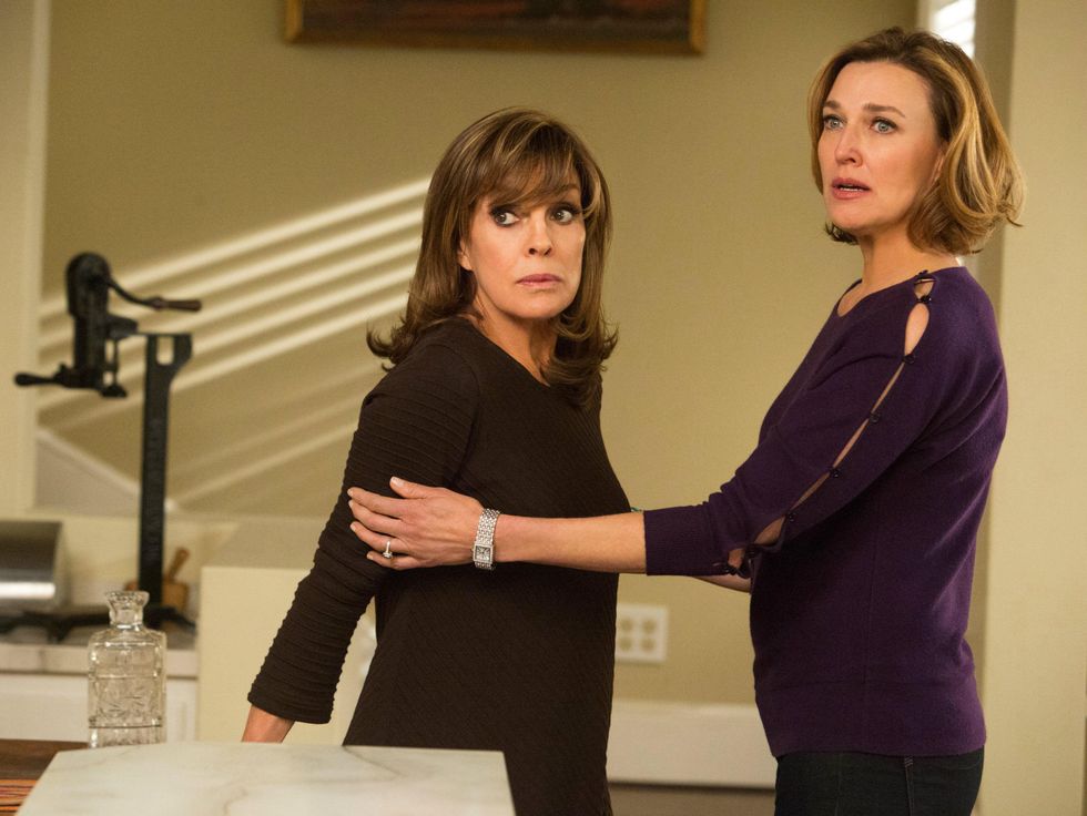 Linda Gray and Brenda Strong on season 3 of TNT's Dallas