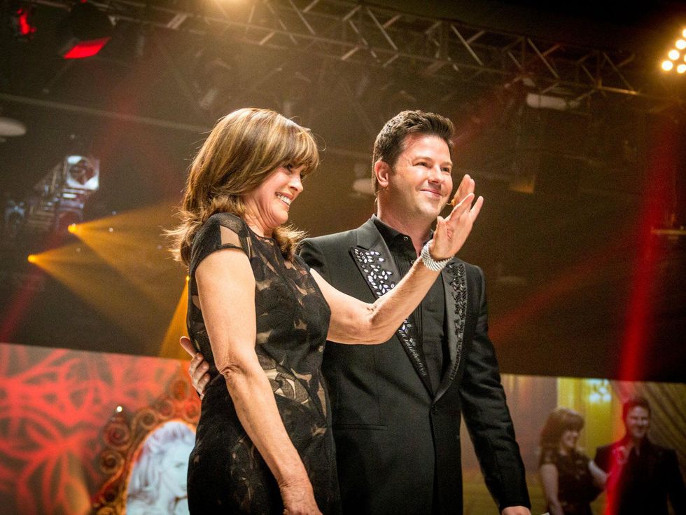 Linda Gray, Ron Corning at House of DIFFA