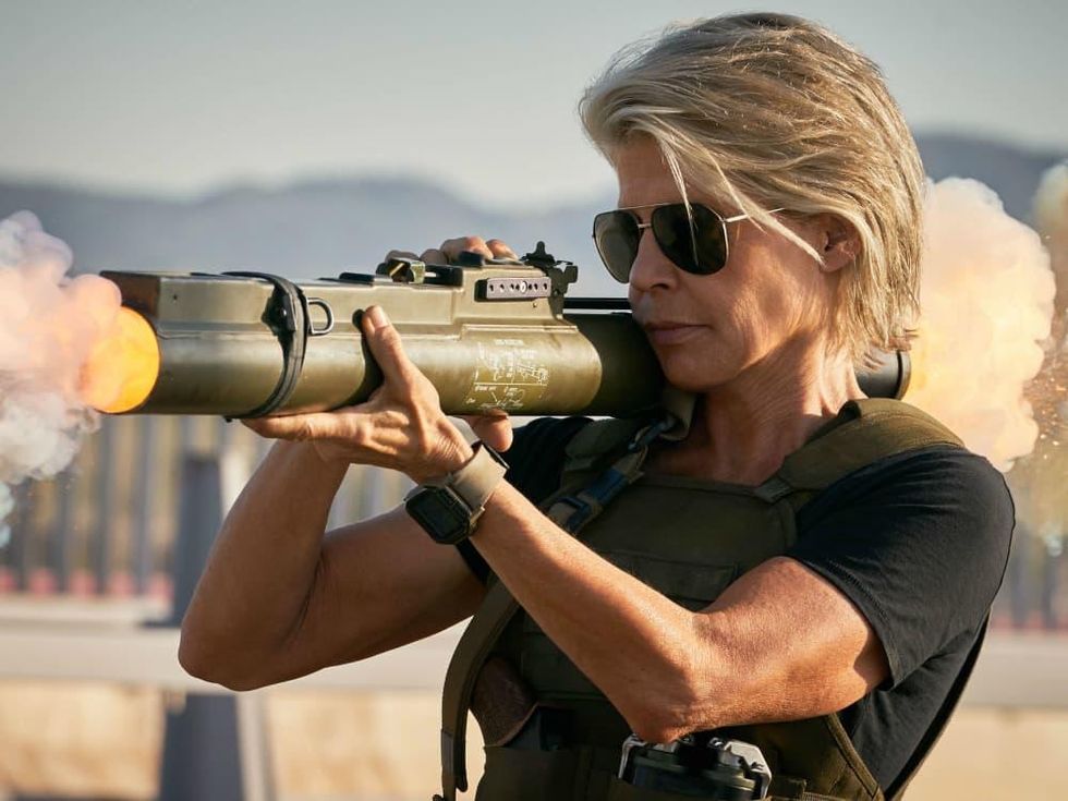 Linda Hamilton in Terminator: Dark Fate