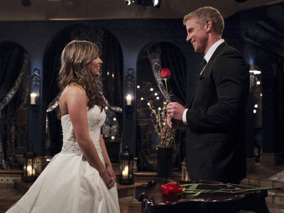 Lindsay an Sean Lowe in The Bachelor