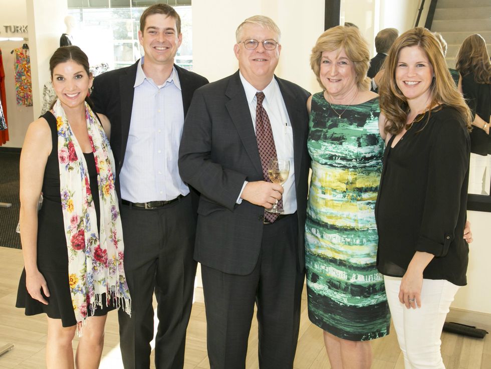 Lindsay Morris, Charlie Morris, Charles Morris, Carlin Morris, Caitlin Hyatt, Can Do Luncheon Kickoff