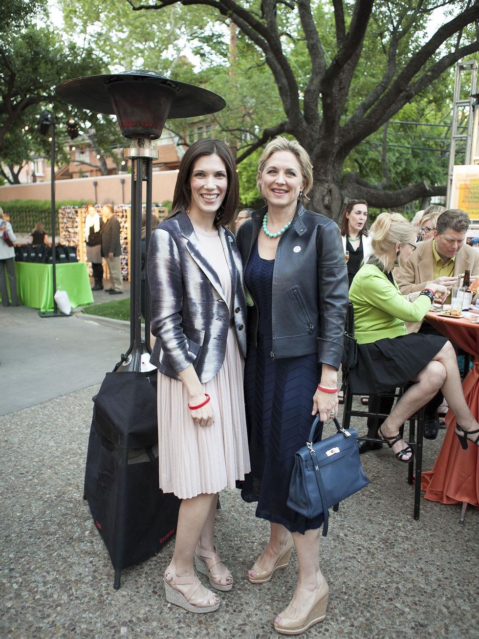 Lindsay Wilson, Emily Rogers, TACA, Party on the Green