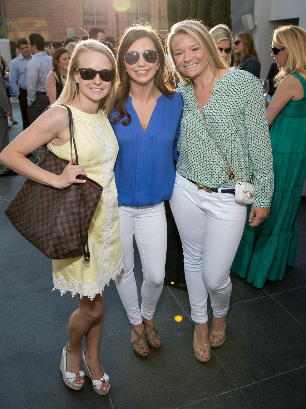 Lindsey Shortman, Christina Dandar, Katie Ruppe, YTAC, BubblyQ Kickoff