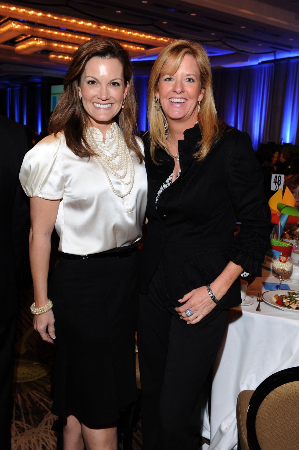 Lisa Dean and Amy Fleck Simmons at Appetite For Advocacy Luncheon