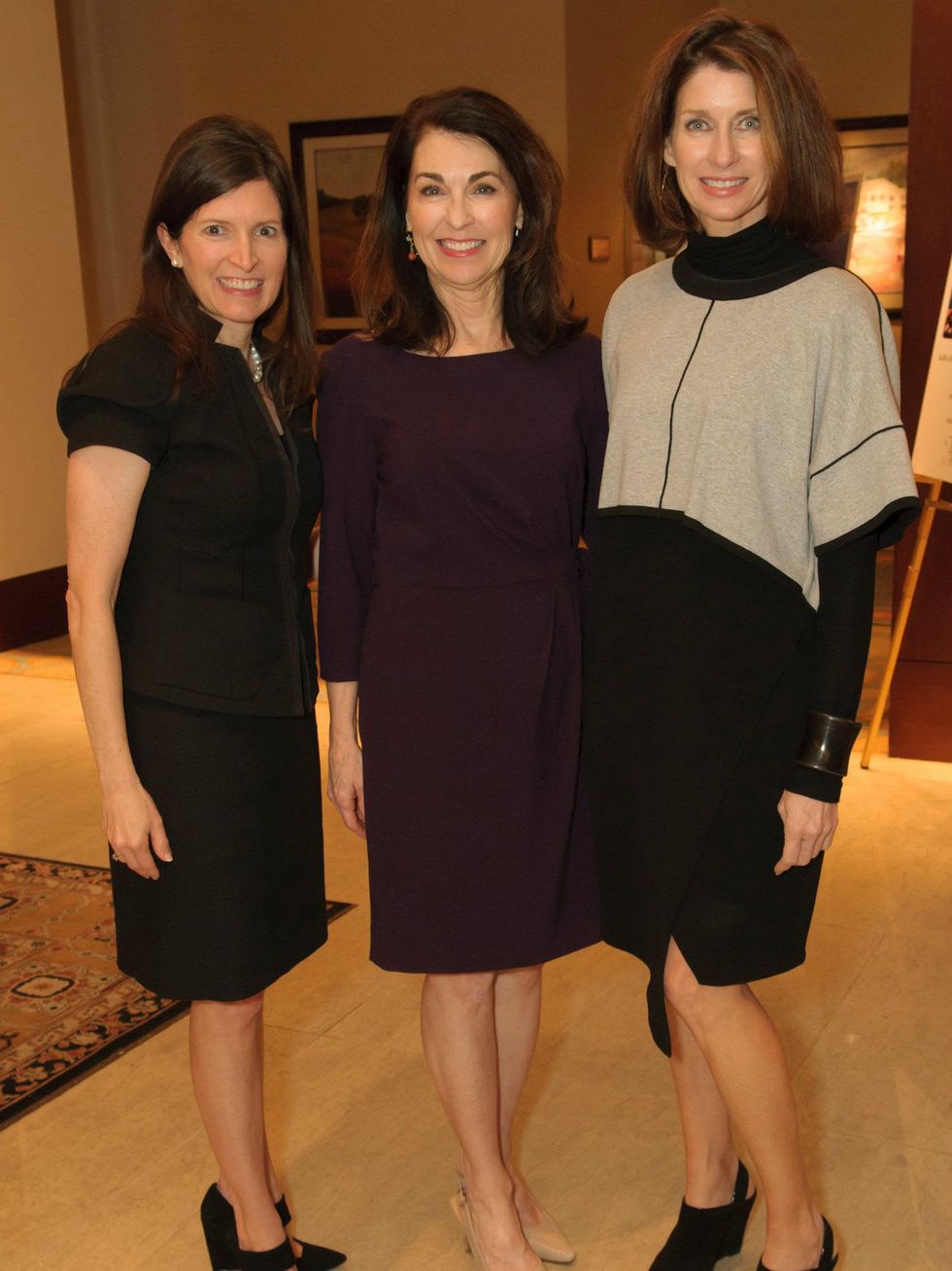 Lisa Roossien, Kathryn Warren, Andrea Pedigo, Voices of Hope Dinner