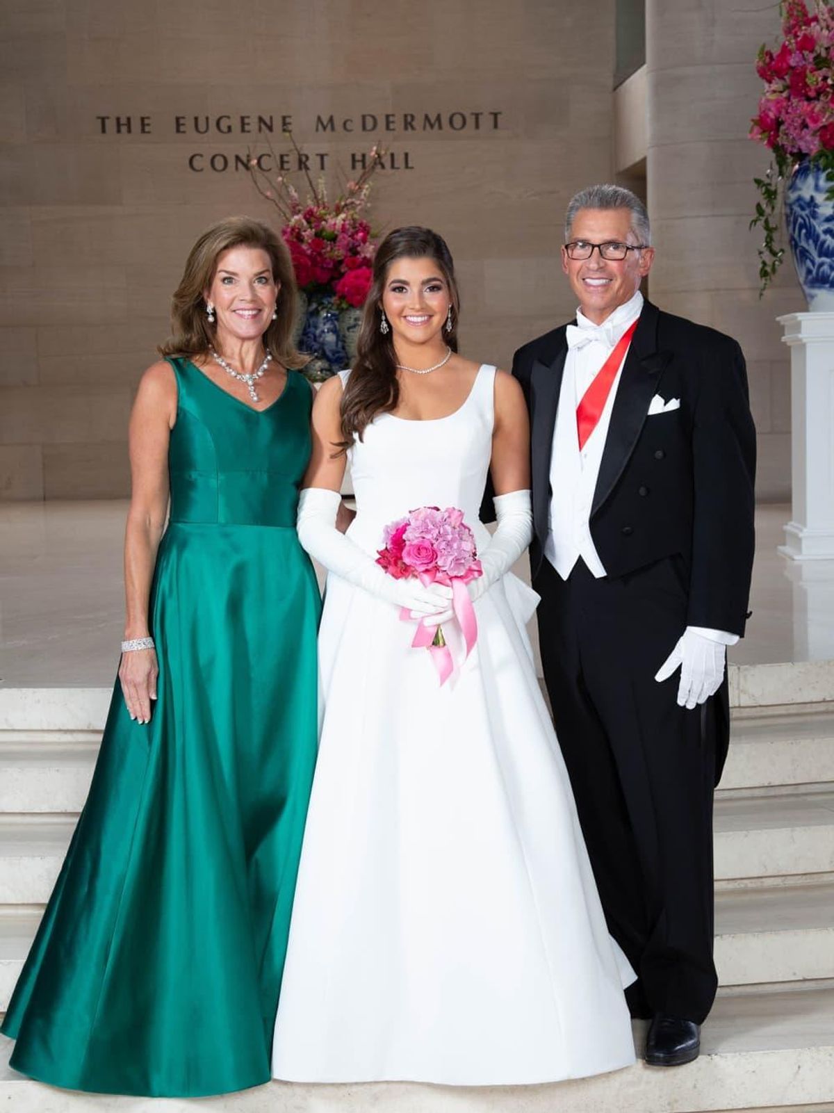 Lisa, Savannah, and Kenny Troutt CultureMap Dallas