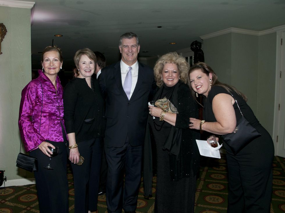 Lisa Sievers, Micki Rawlings, Mayor Mike Rawlings, Vickie Thompson, Sandra Pomeroy