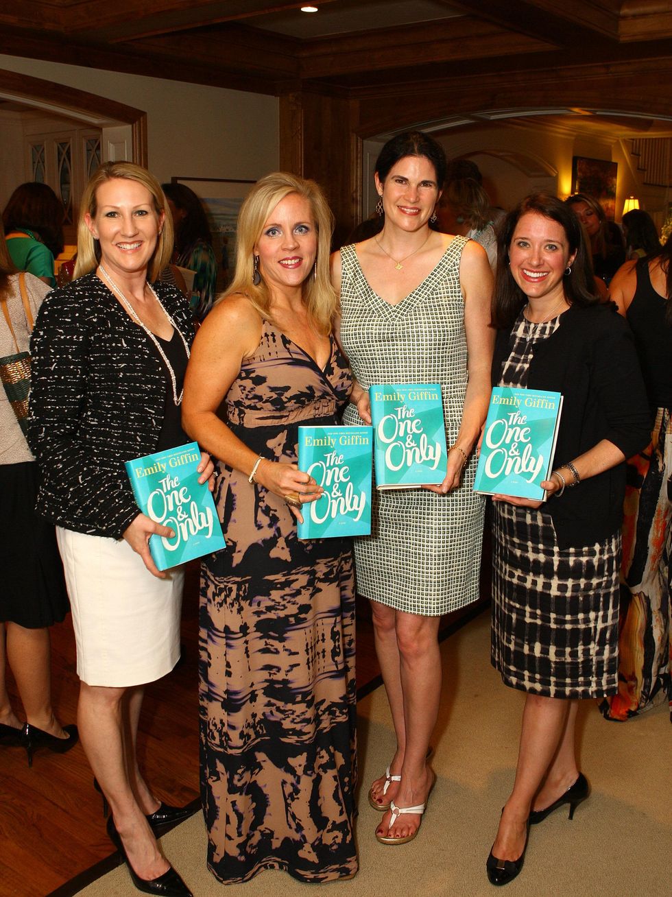 Lisa Singleton, Leigh Anne Haugh, Elizabeth Gambrell, Jennifer Tobin, chick lit reunion