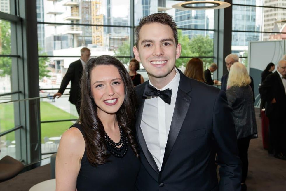 Lisa Swaim and Daniel James