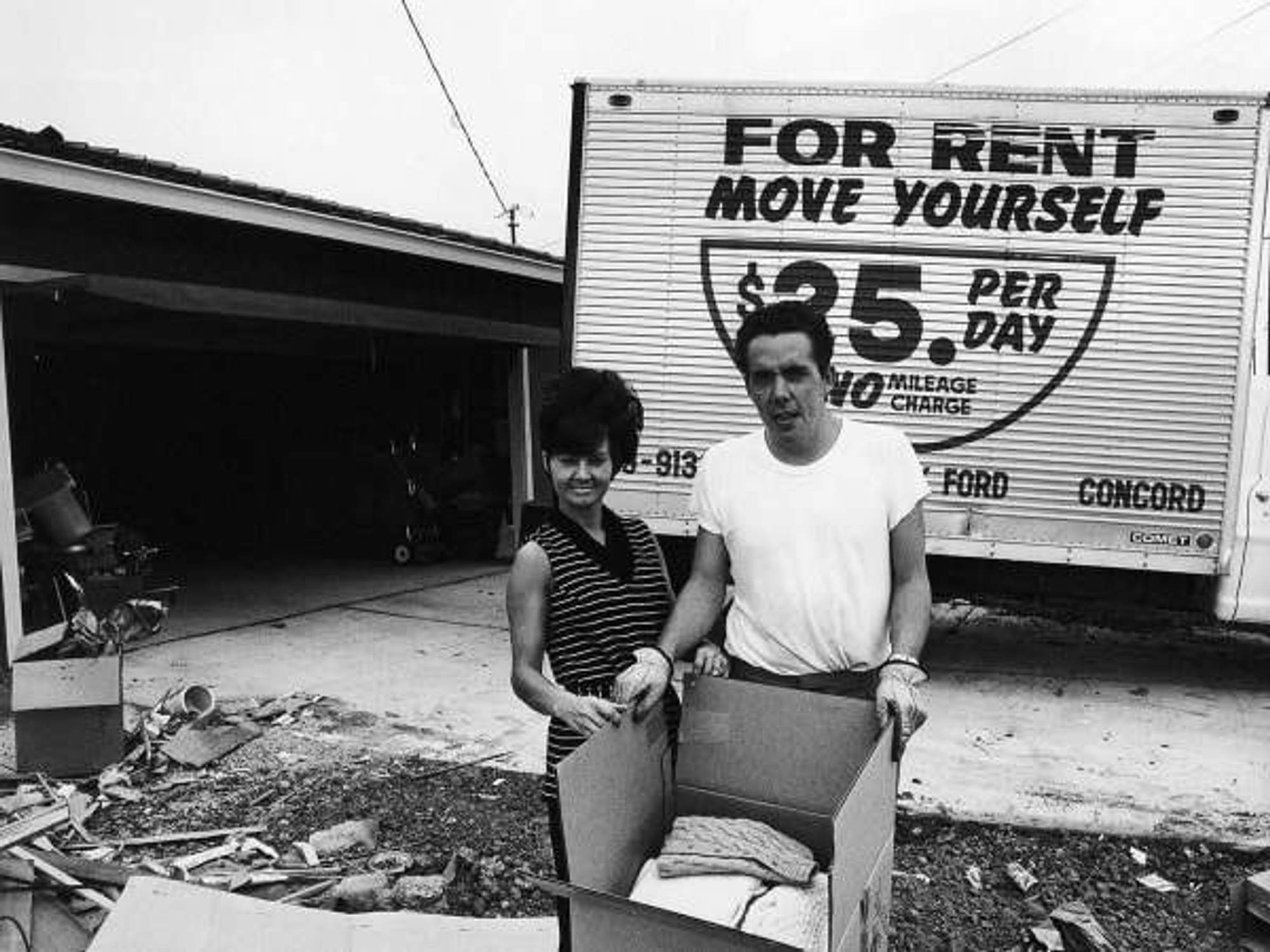 Livermore, California, 1972, Suburbia series by Bill Owens