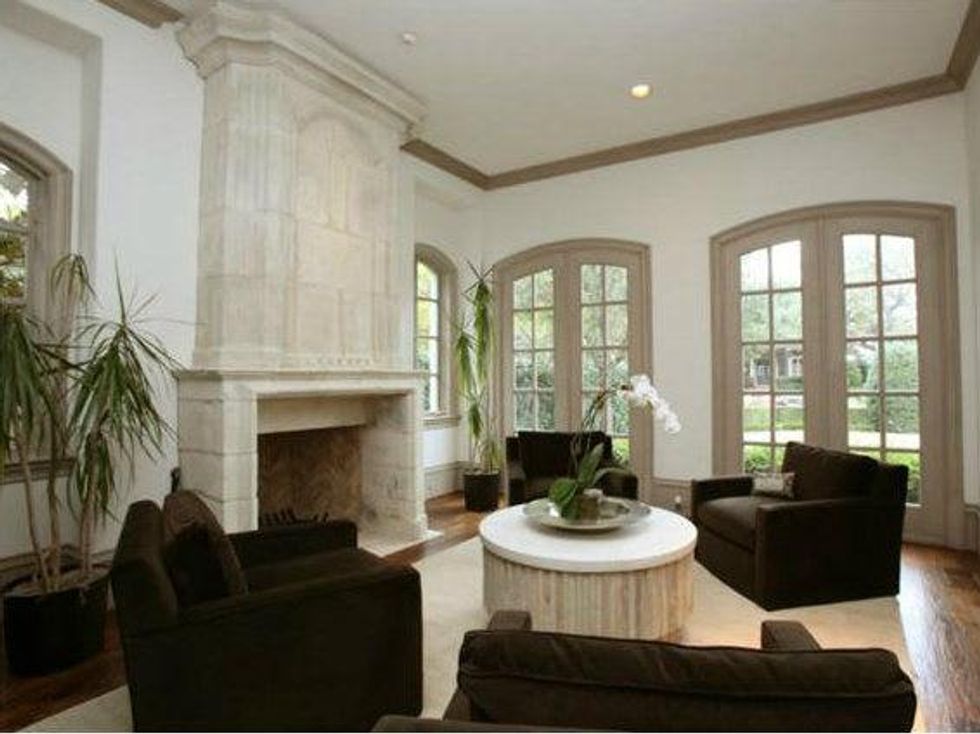 Living area at 3801 Normandy Ave. in Dallas