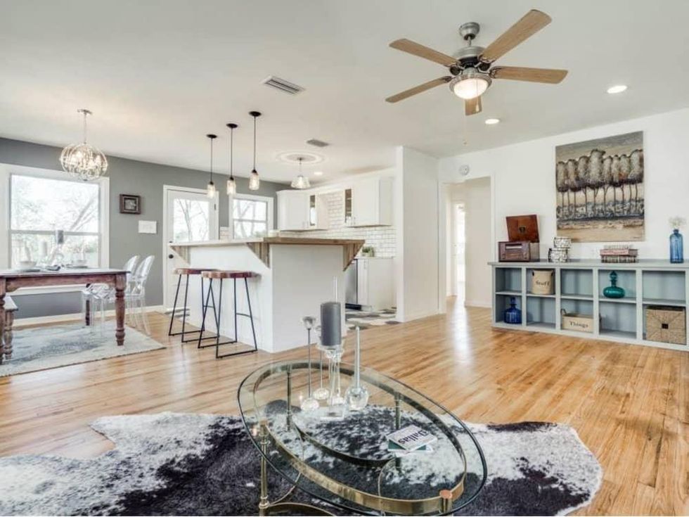 Big personality small size of Little Forest Hills cottage