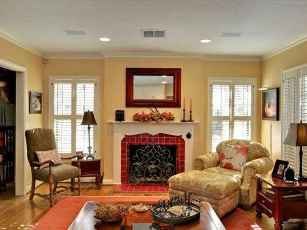 Living room at 3197 Westcliff Rd. in Fort Worth