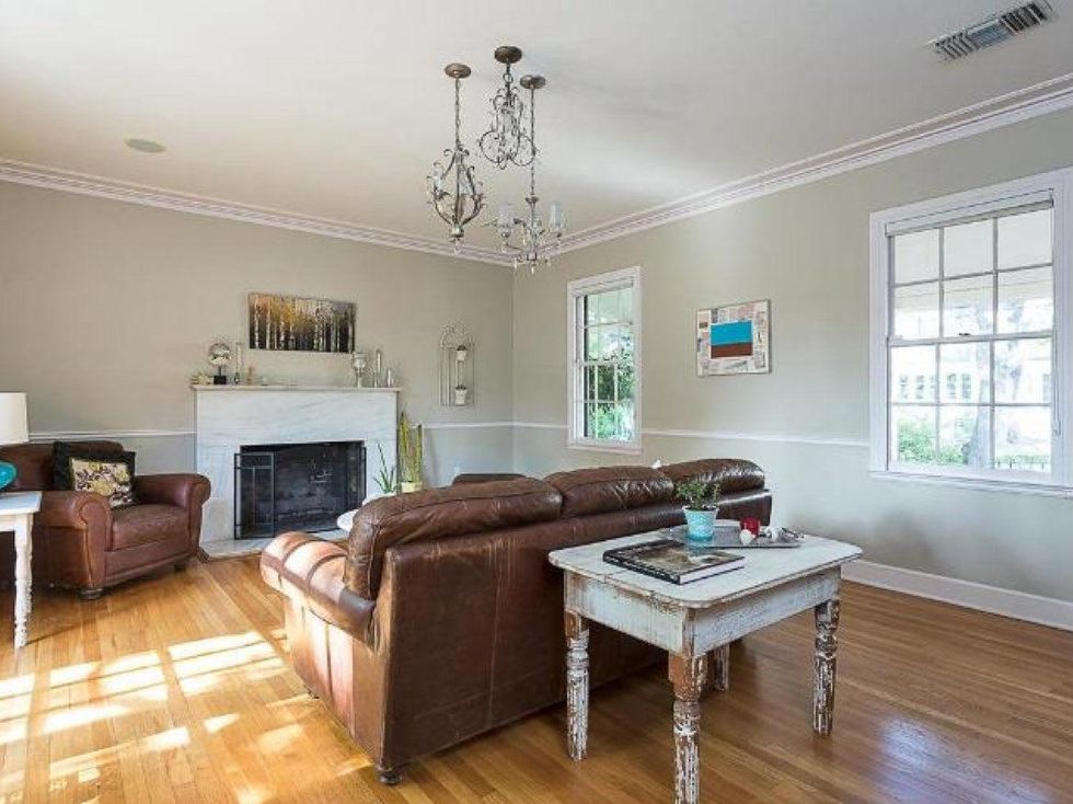 Living room at 4 Green Lane in Austin