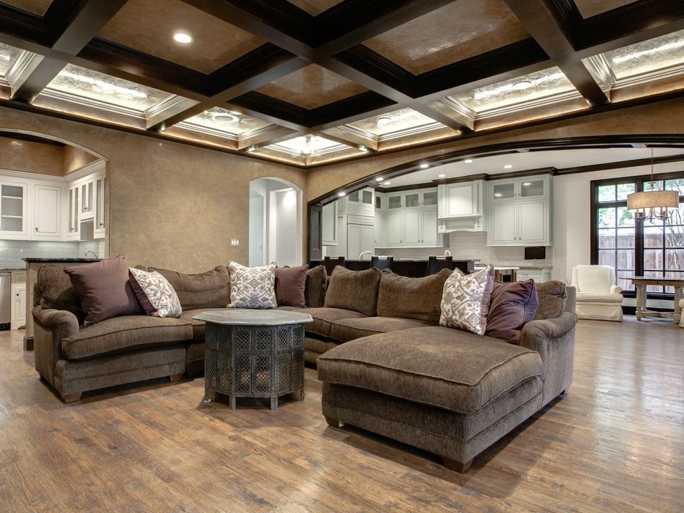 Living room at 4520 Potomac in Dallas