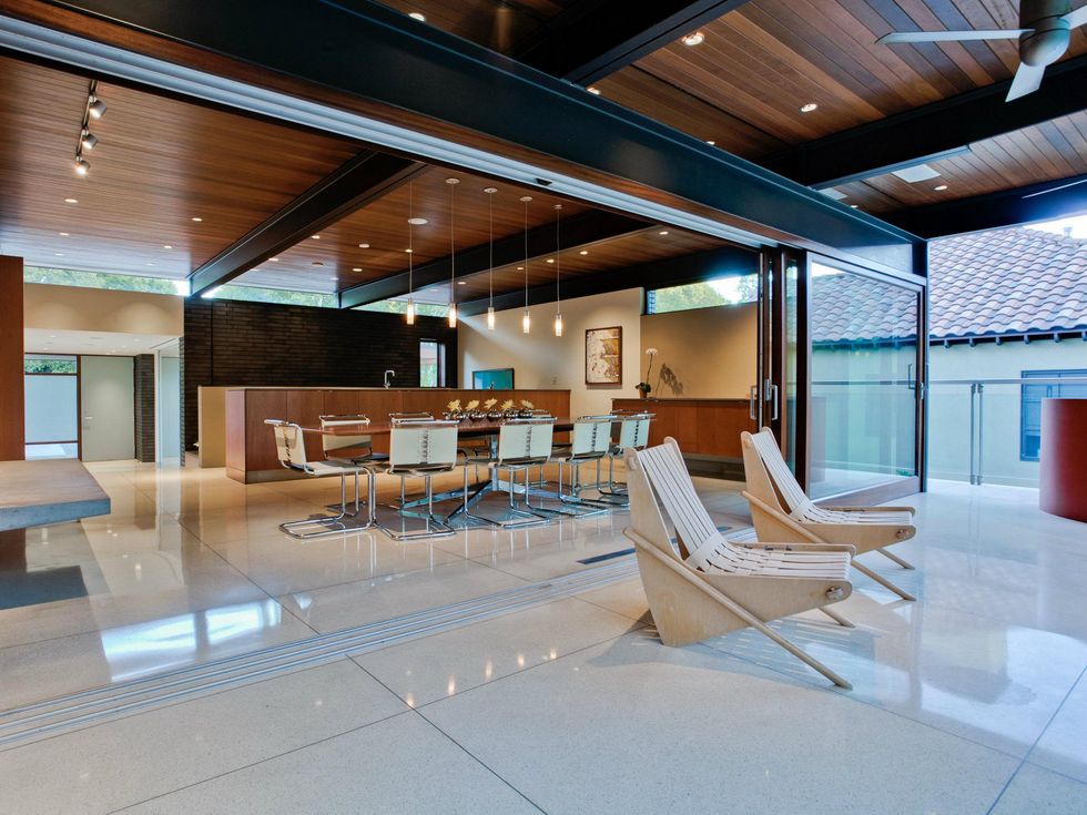 Living room at 4755 Chapel Hill Rd. in Dallas